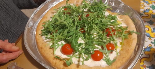 Customer photo review of Pizza Senza Glutine e Lattosio
