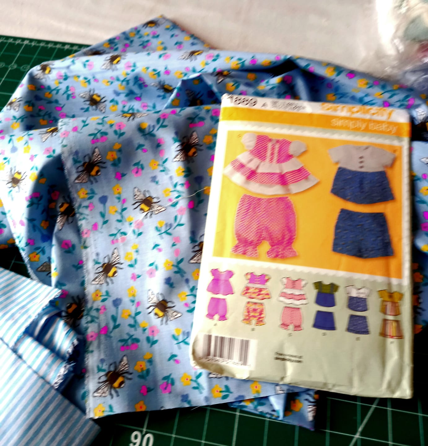 Customer photo review of Bumblebees Polycotton Fabric