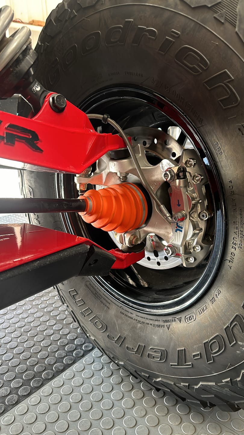 Customer photo review of HCR Racing Can-am Maverick X3 XRS 72" Dual Sport OEM Replacement Front A-arms