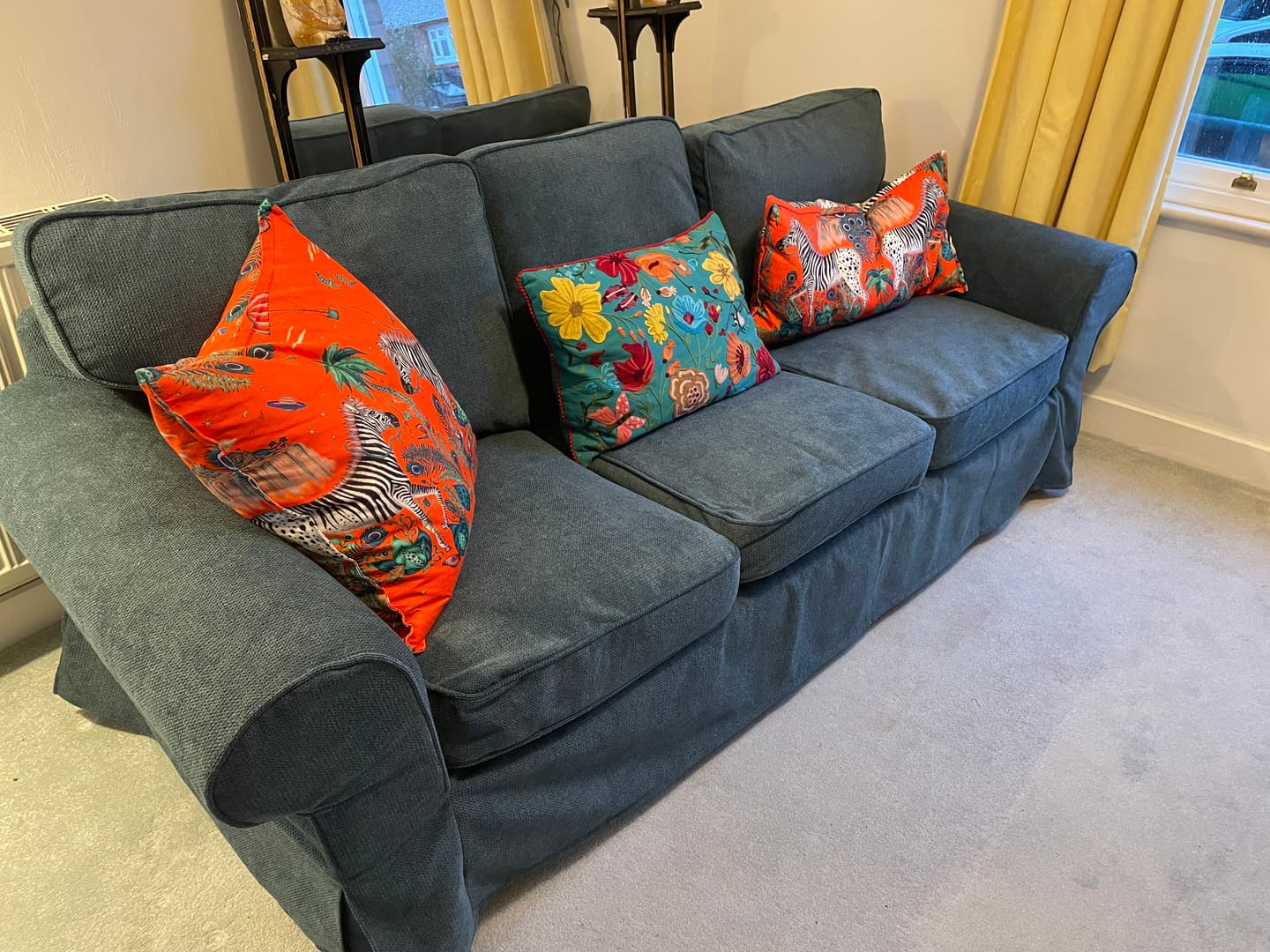 Customer photo review of EKTORP 3 Seat IKEA Sofa Cover