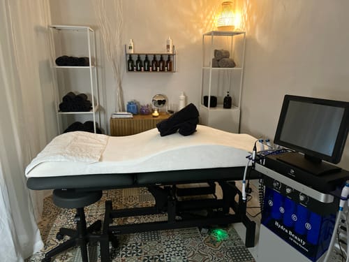 Customer photo review of Massageliege Elektrisch Fortis 2 | 2-Segmente