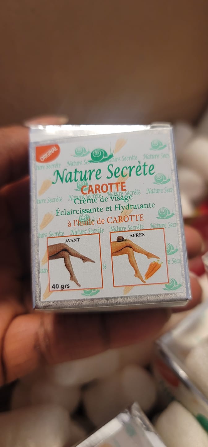 Customer photo review of Nature Secrete Carrot Facial Cream 40g-clearance