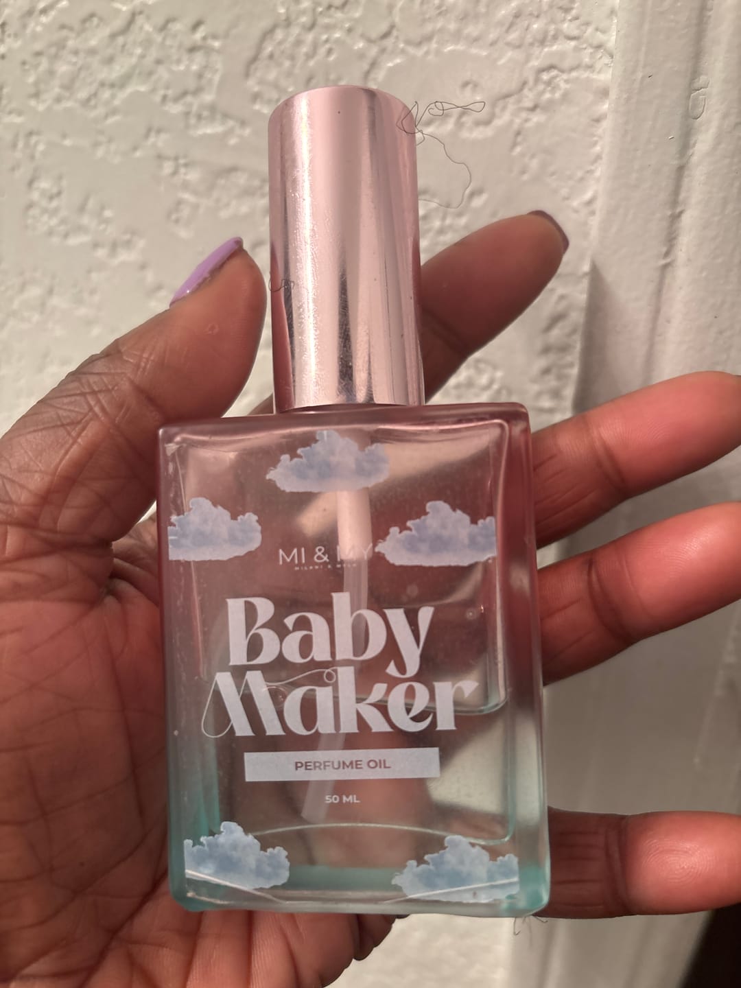 Customer photo review of Baby Maker Perfume Oil