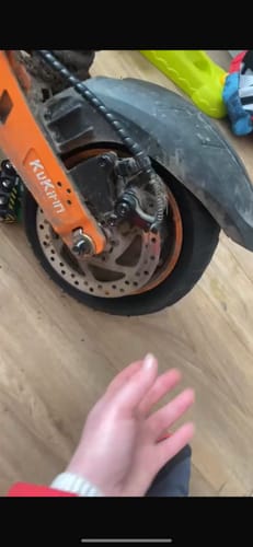 Customer photo review of Kugoo 10x3 Electric Scooter Offroad Tyre