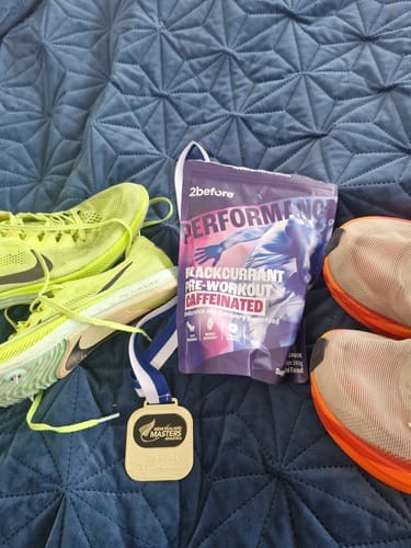 Customer photo review of Blackcurrant Pre Workout - Caffeinated