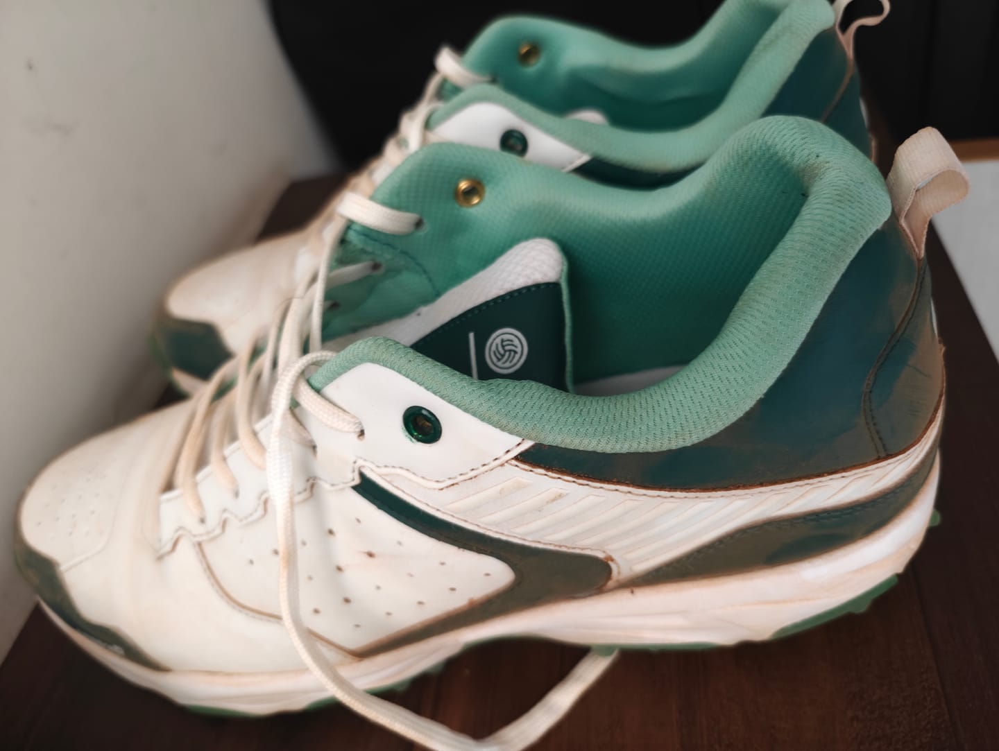 Customer photo review of Bacca Bucci STRIKER Cricket Shoes