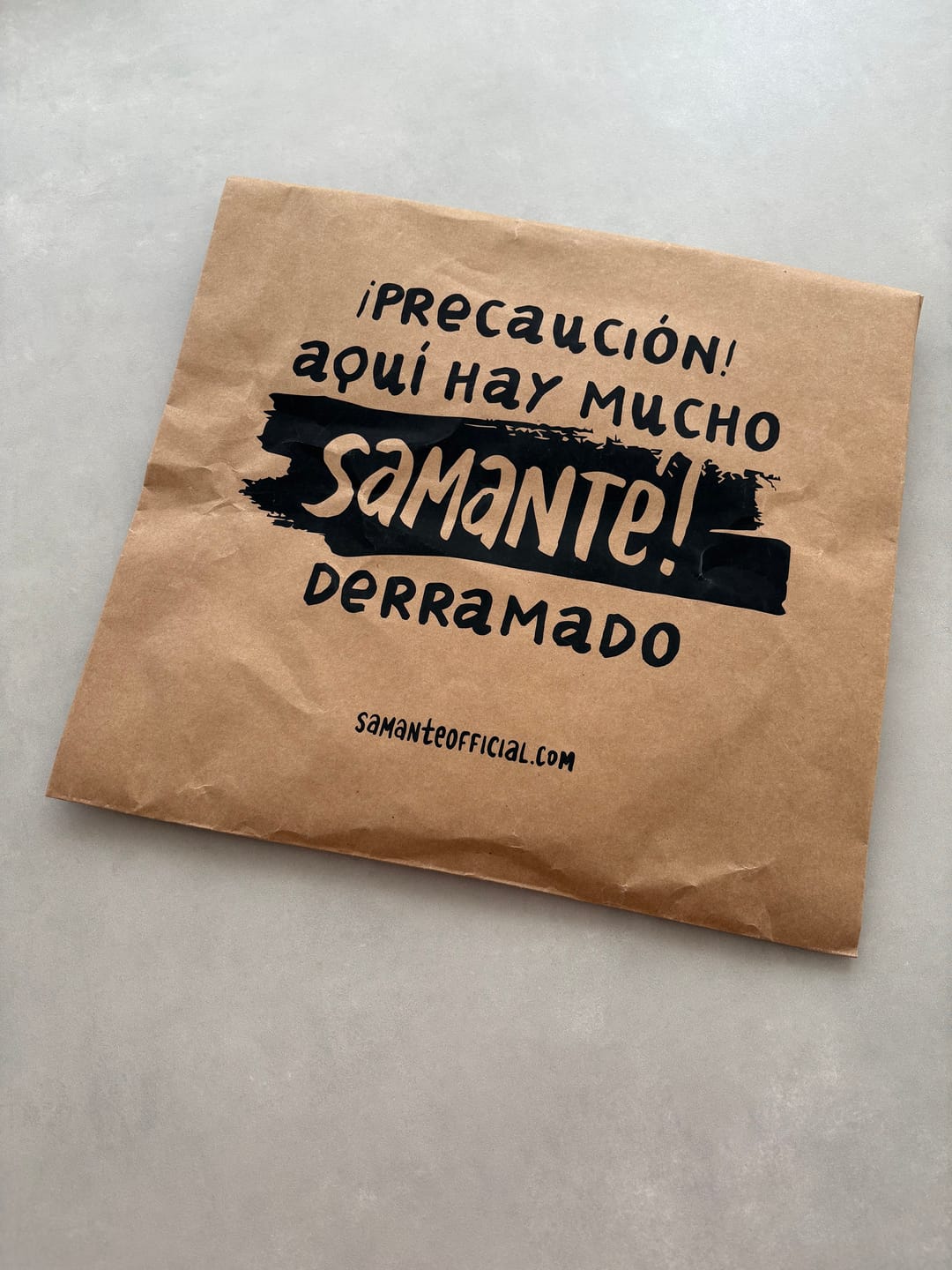 Customer photo review of Camiseta "Samanté!"