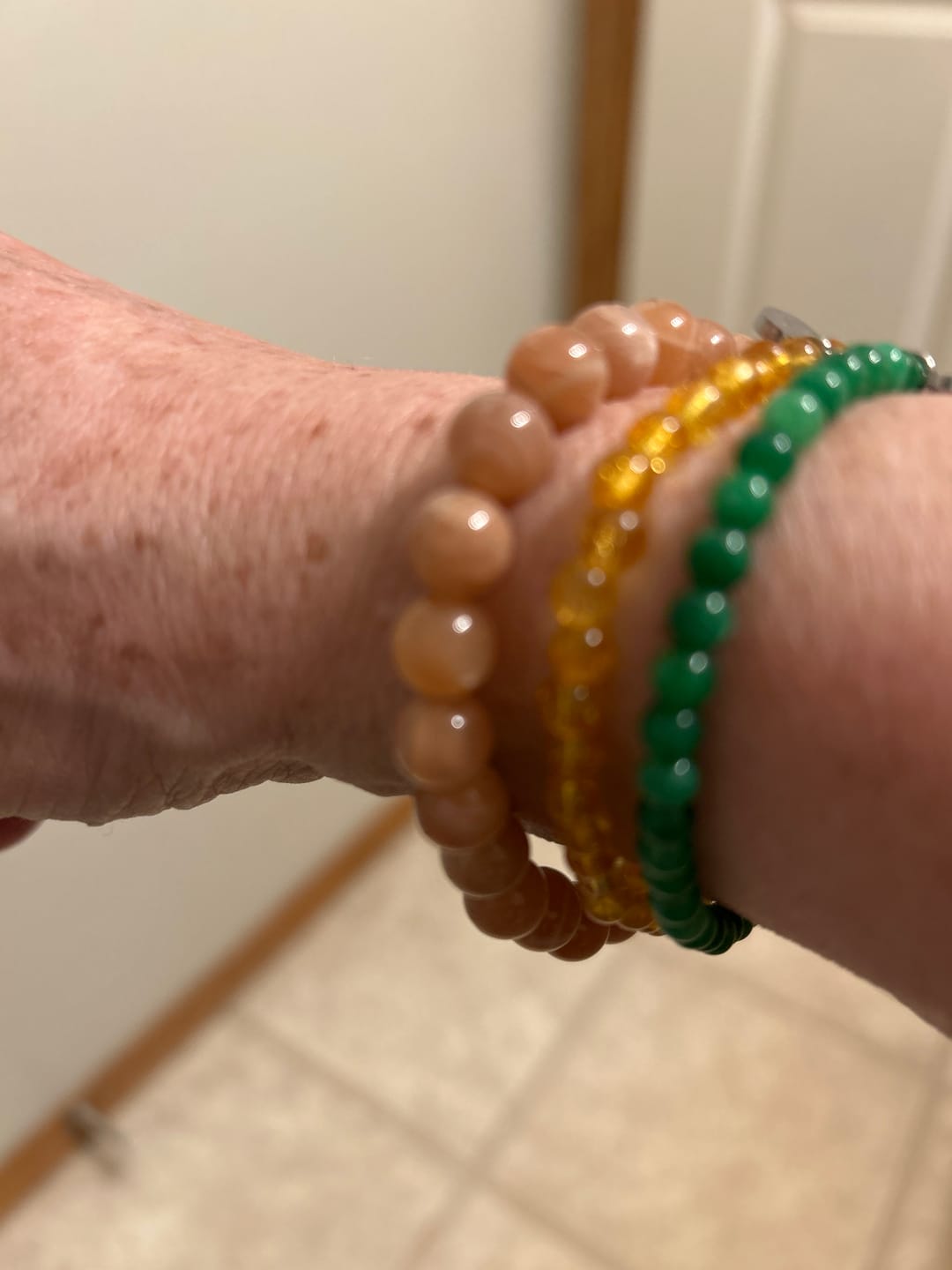 Customer photo review of Citrine Bracelet Mini