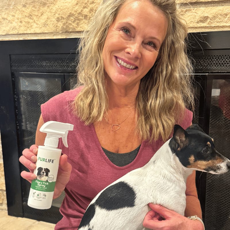 Customer photo review of FurLife™ - Flea & Tick Spray for Dogs and Cats