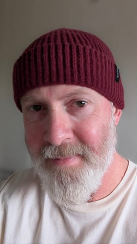 Customer photo review of LOGO FISHERMAN BEANIE.
