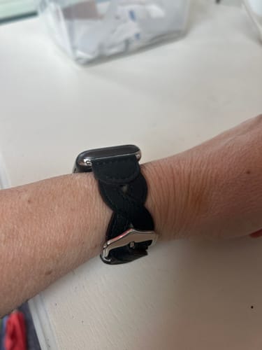 Customer photo review of Apple Watch Lederband „Luisa"