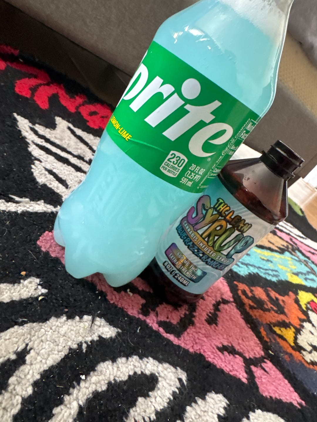 Customer photo review of 600mg THC Syrup