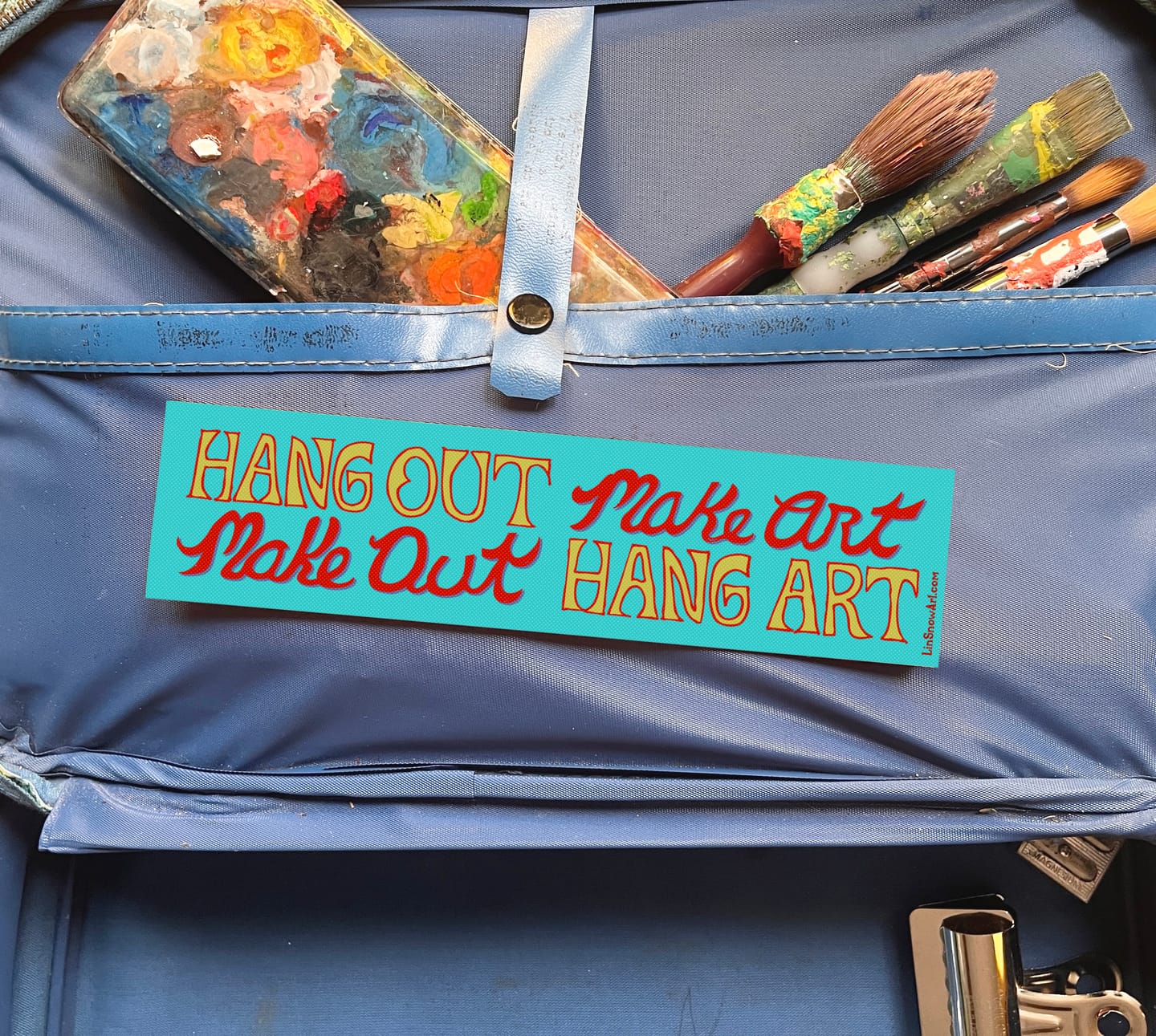 Customer photo review of Bumper Stickers