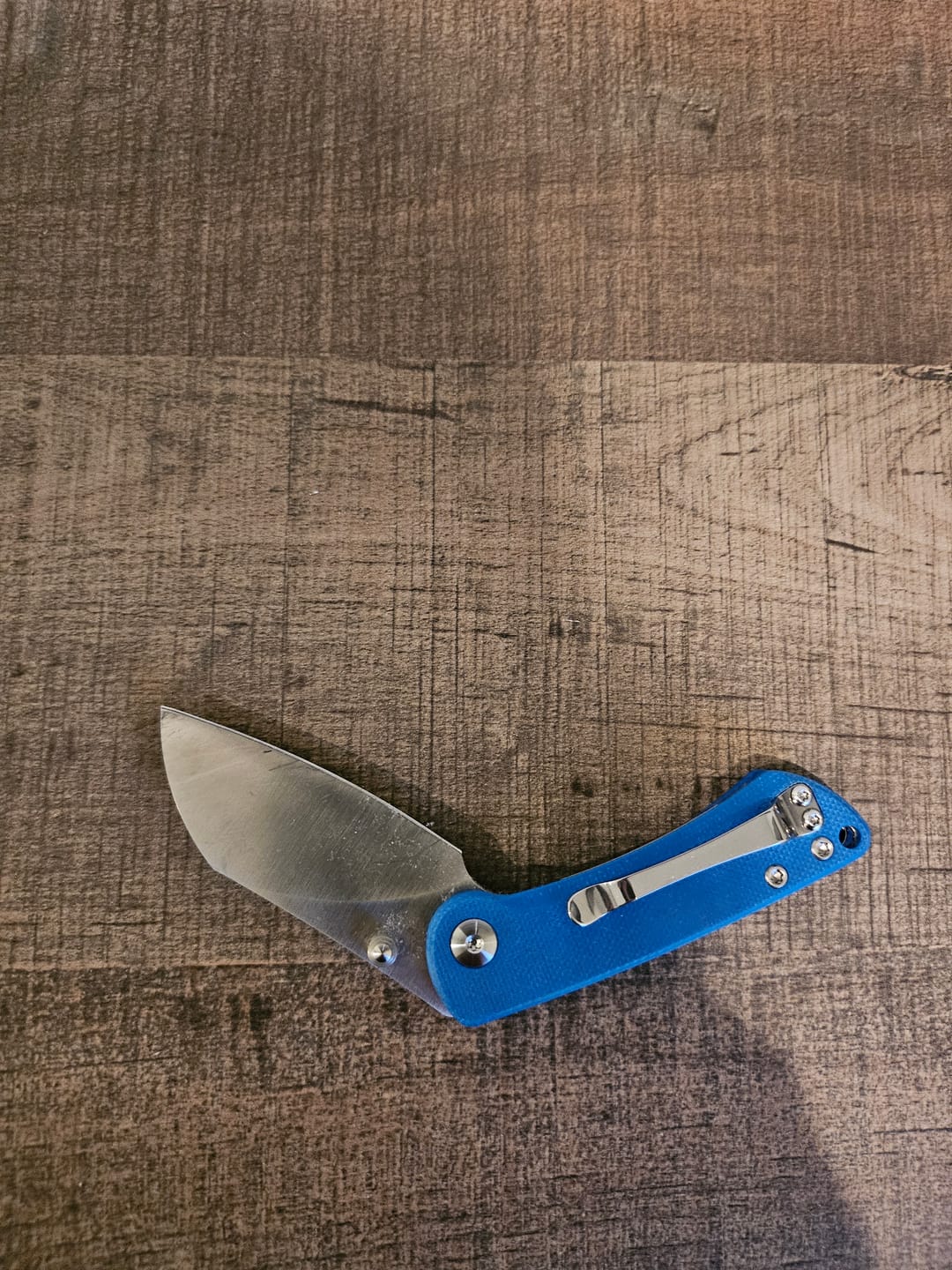 Customer photo review of Titanium Pocket Knife