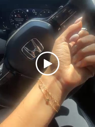 Customer video review of Mommy & Me Golden Love Bracelet - 14K Gold Filled