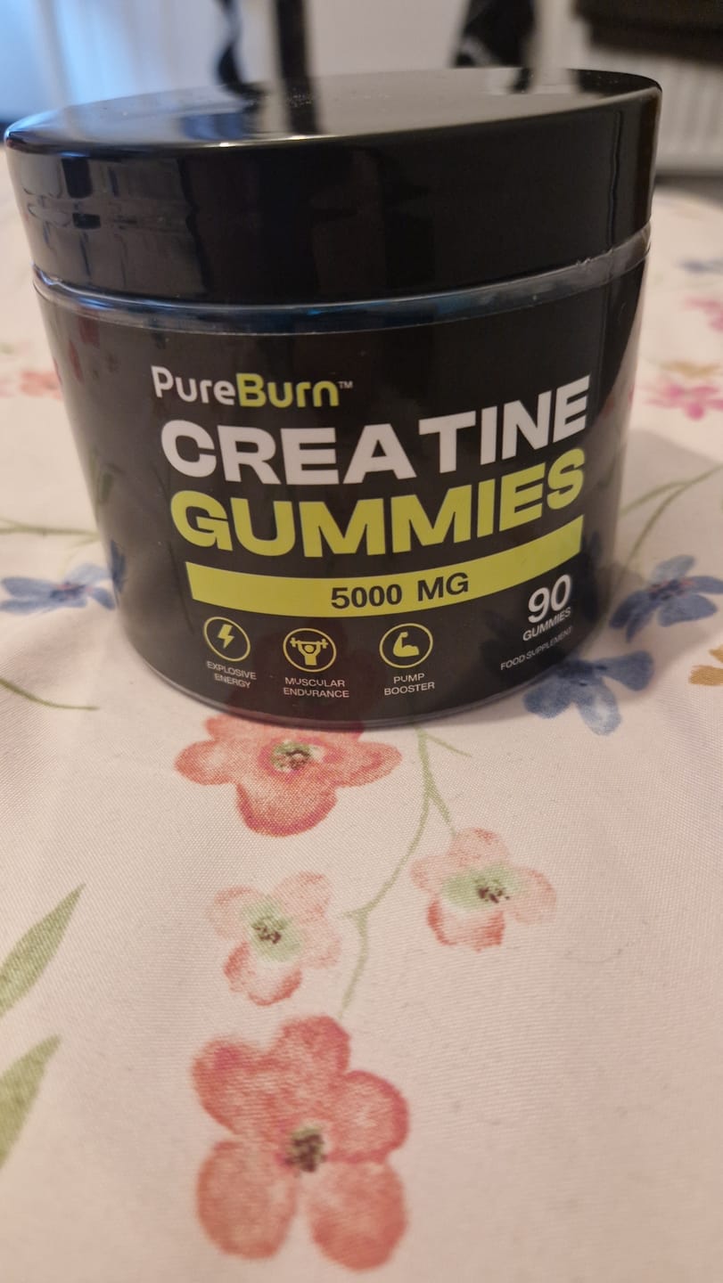 Customer photo review of Creatine Gummies