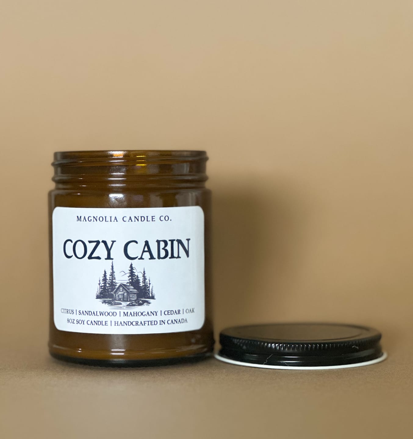 Customer photo review of 9oz (250ml) 20 CASES OF 12 - $1.10/Each - (240 JARS) Amber Glass Straight-Side Jar (CS/12)