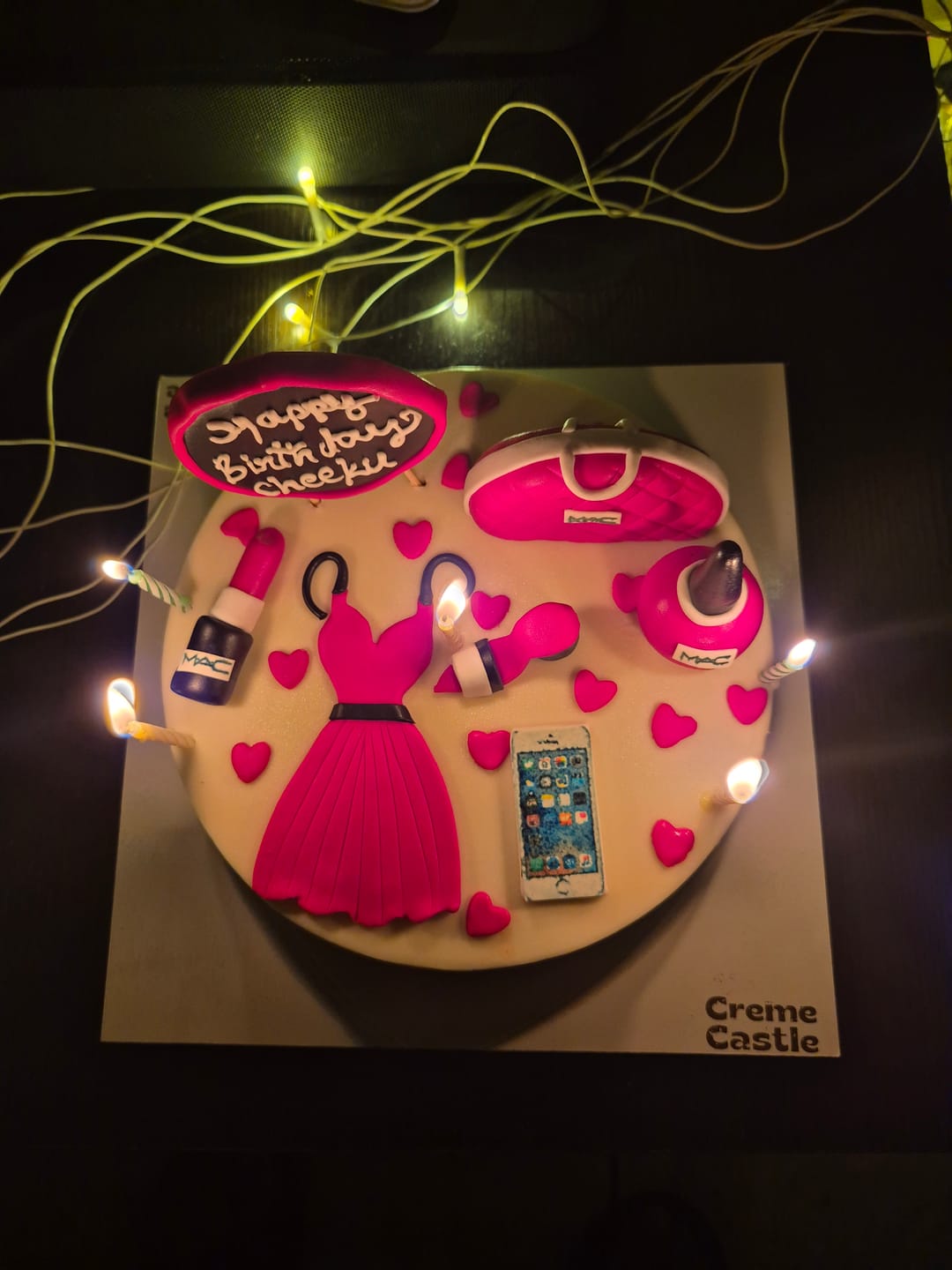 Customer photo review of Cake for a fashionista