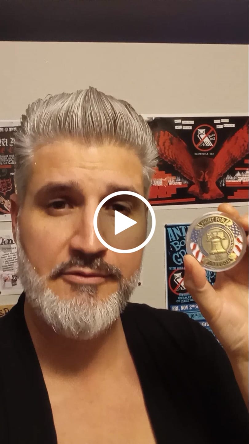Customer video review of Hold The Line Coins