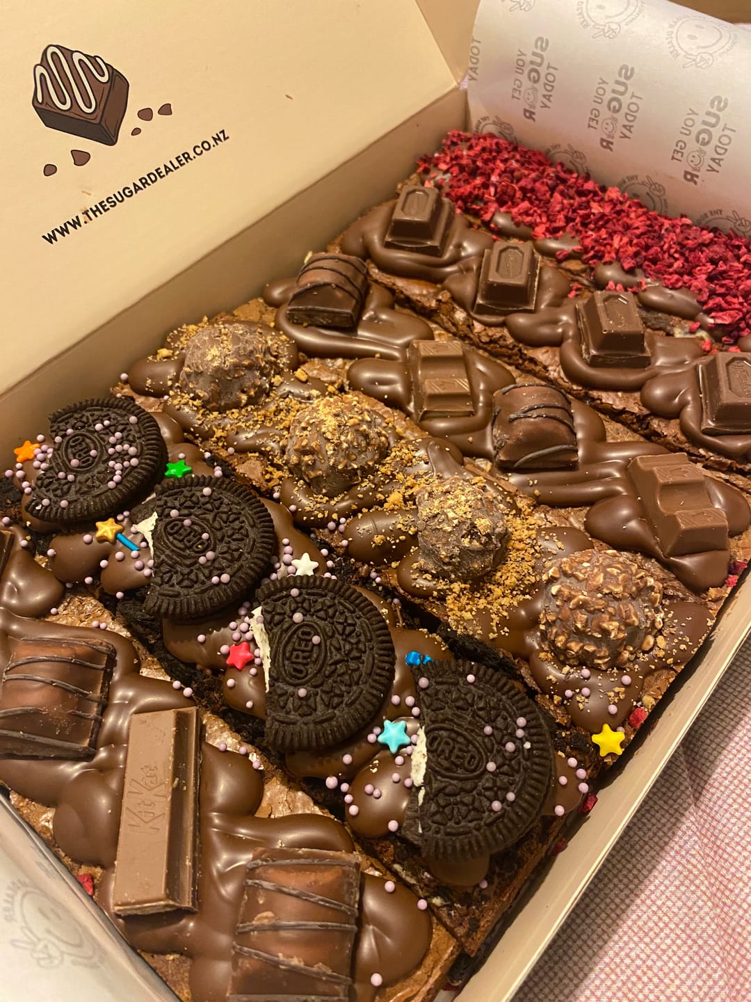 Customer photo review of Mega flavour sampler box