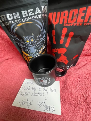 Customer photo review of STAY AWAKE - Murderously Caffeinated