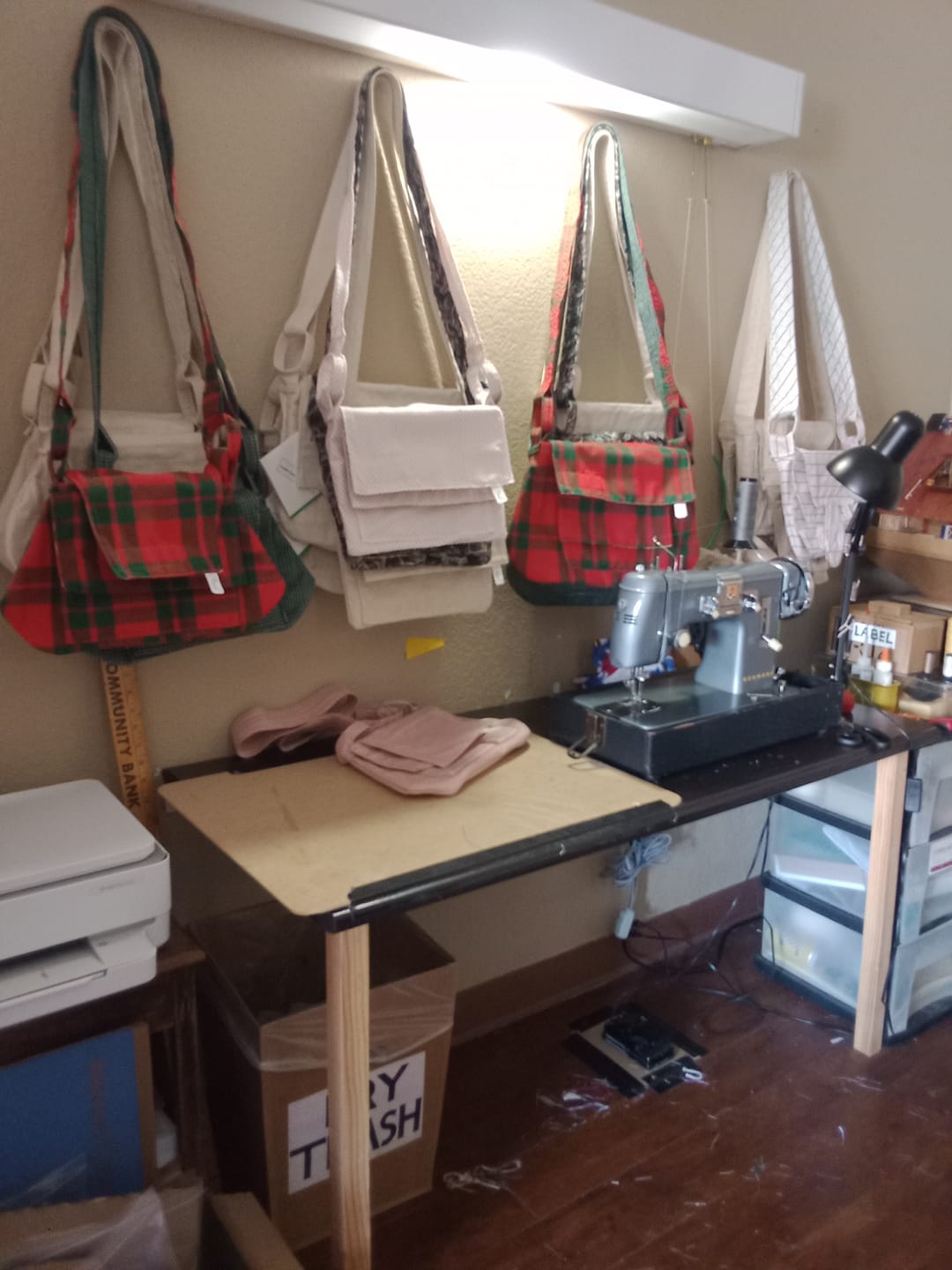 Customer photo review of 12" - 15" Rubber Sewing Machine Stretch Belt