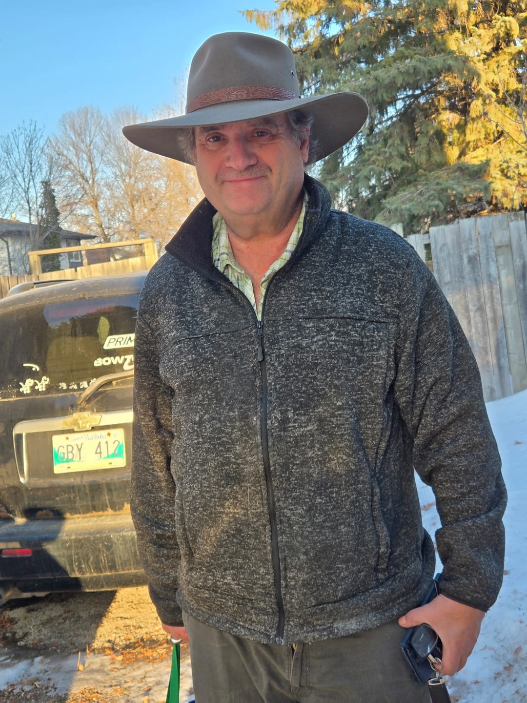 Customer photo review of Akubra Hats The Territory 4" Brim, 4" Crown