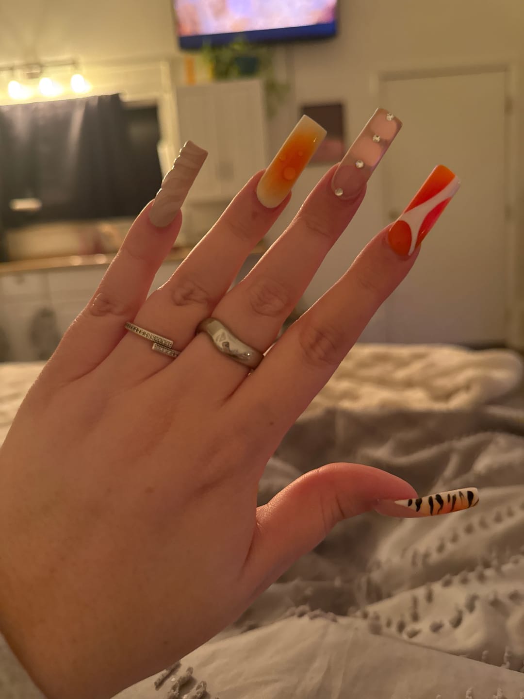 Customer photo review of Chunky Wave Ring