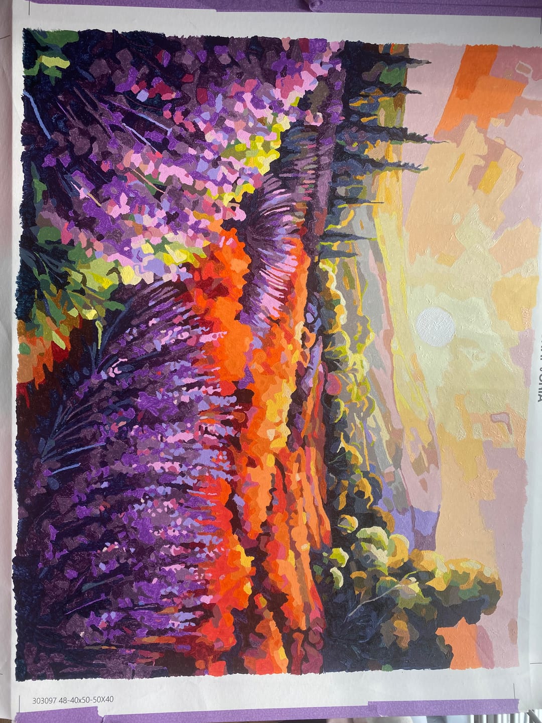 Customer photo review of Lavender Meadow Sunset