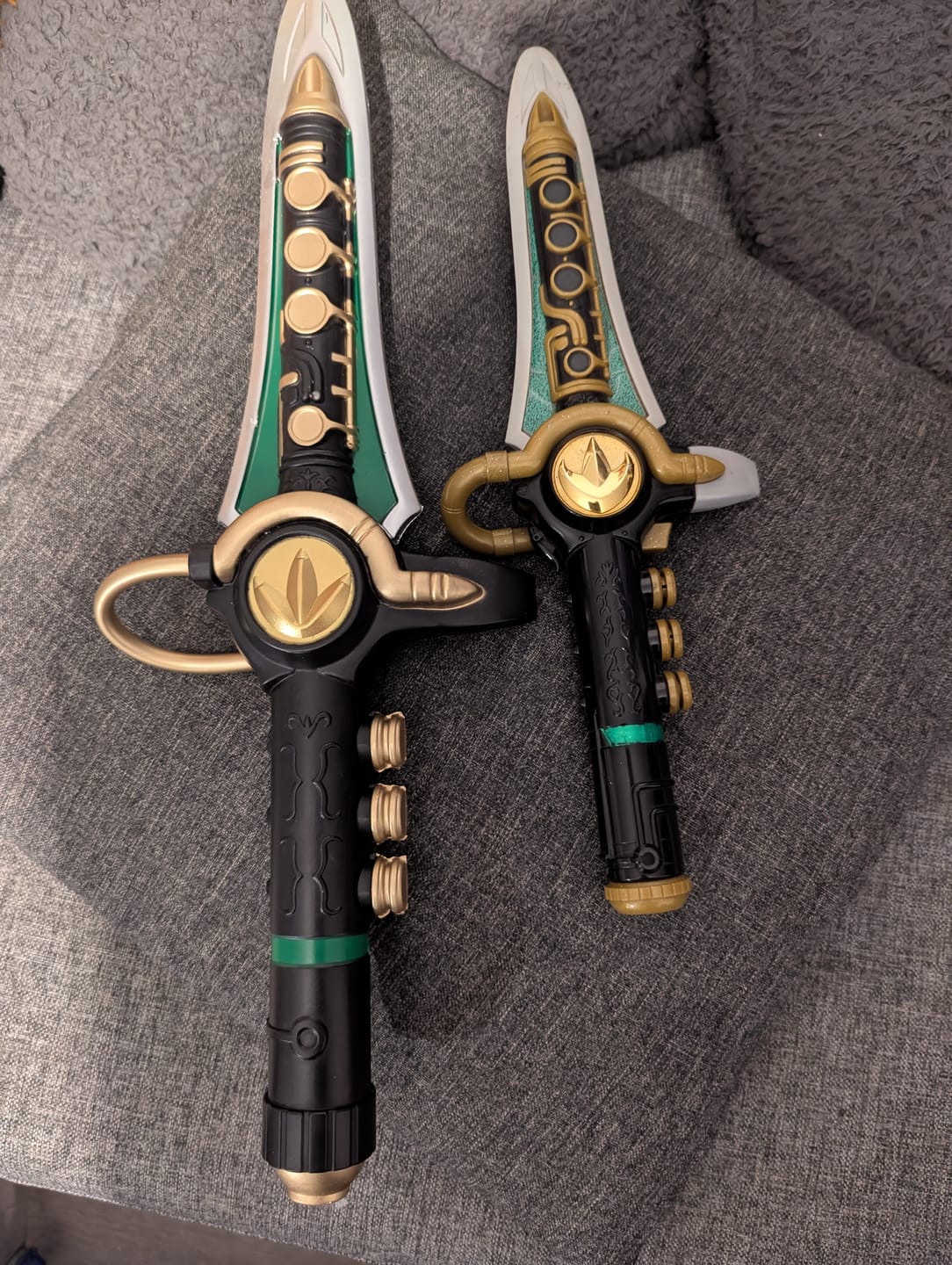 Customer photo review of Power Rangers - Green Ranger Dagger (Cosplay Safe Foam)
