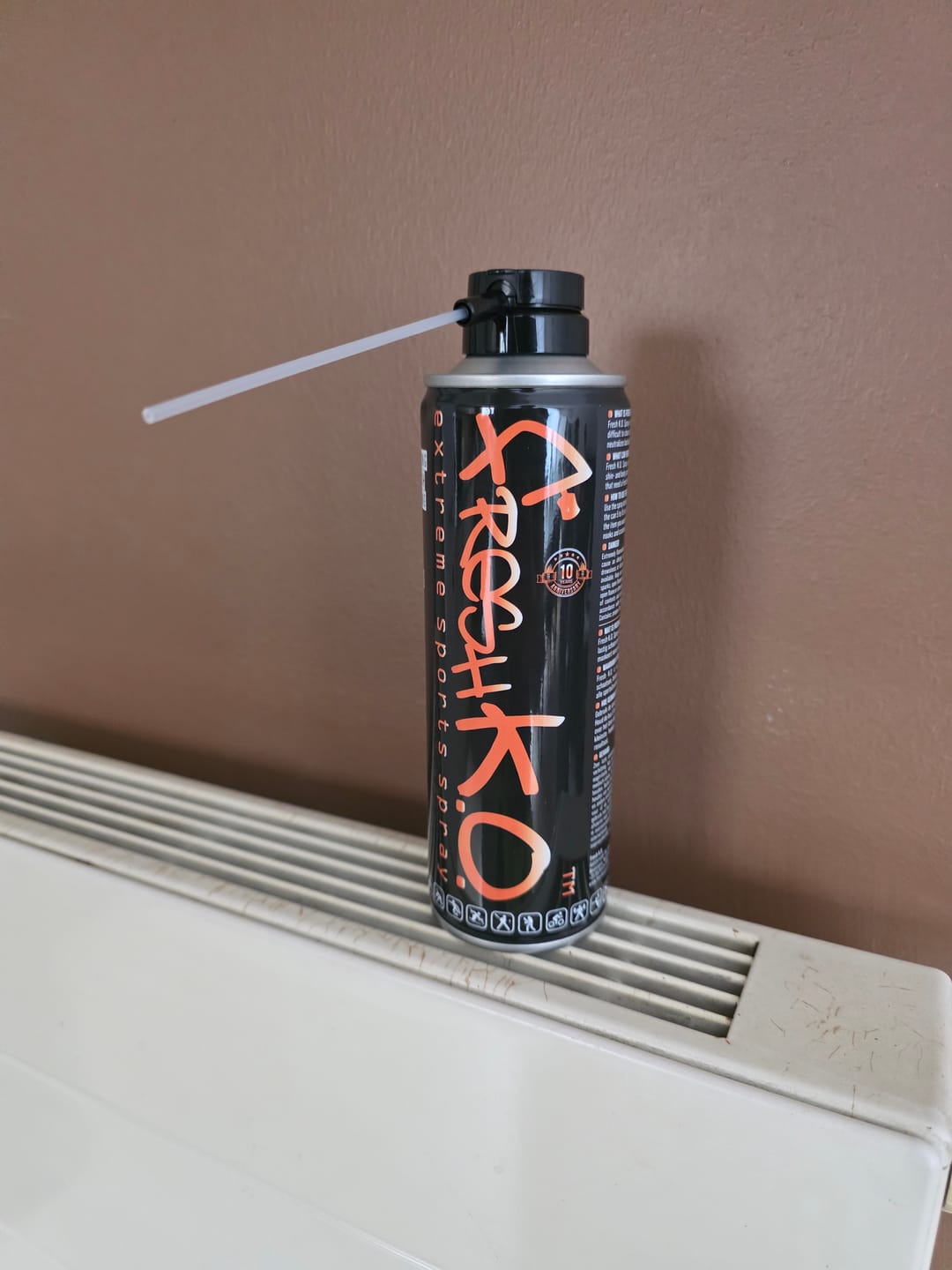 Customer photo review of Desinfecterende spray bokshandschoenen FreshKO
