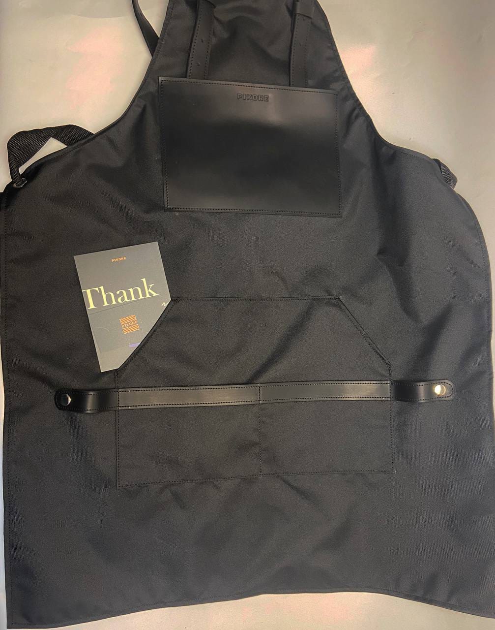 Customer photo review of Canvas Chef Apron