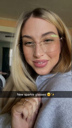 Customer photo review of Venus Eyeglasses