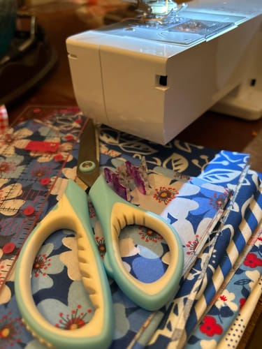 Customer photo review of Mrs Quilty Subscription Box