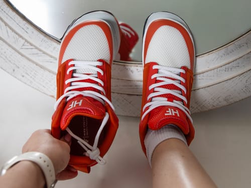 Customer photo review of Lorana Sneakers – Ergonomic Barefoot Shoes for Everyday Wear