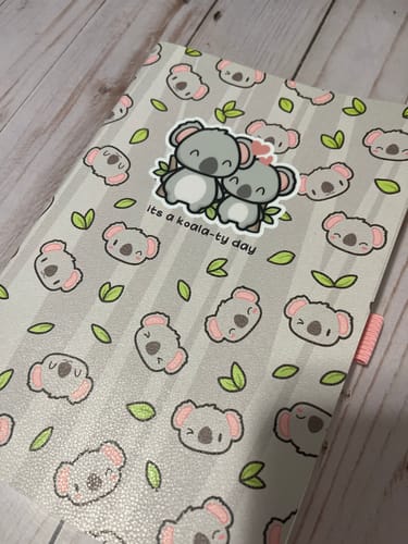 Customer photo review of Koala-Ty Time Die cut stickers