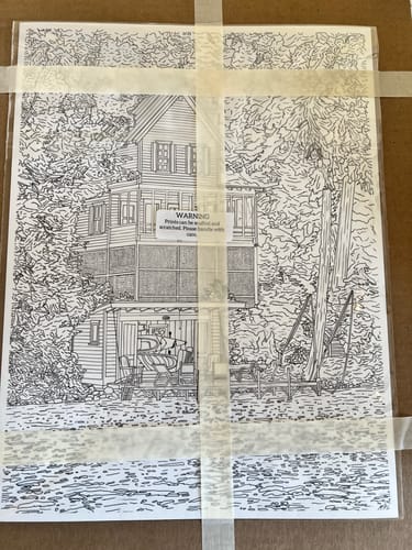 Customer photo review of 12x16 Giclee Fine Art Prints