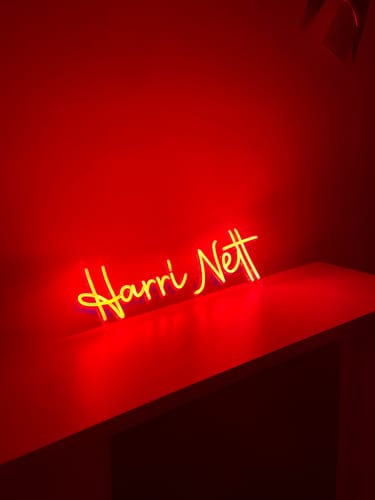 Anett Z. review of LED-Neon Schriftzug HarriNett image 1 out of 1