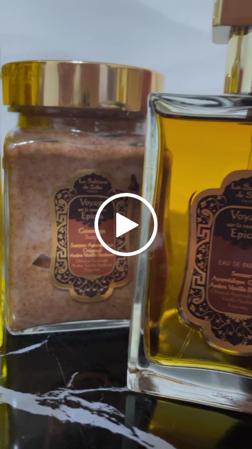 Customer video review of Body Scrub - Ayurvedic Treatment - Amber Vanilla Patchouli Journey To The Spices Route