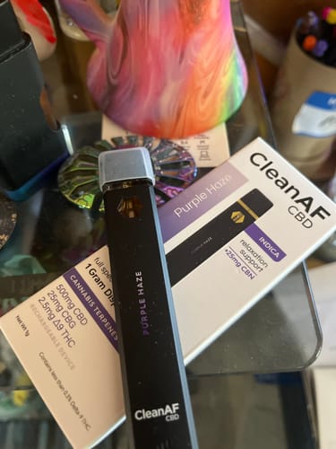 Customer photo review of Purple Haze THC Vape Pen