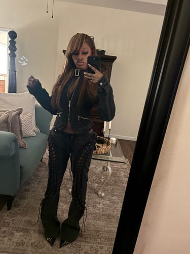 Christian W. review of THE VILLAIN MOTO JACKET (BLACK DENIM) image 1 out of 3
