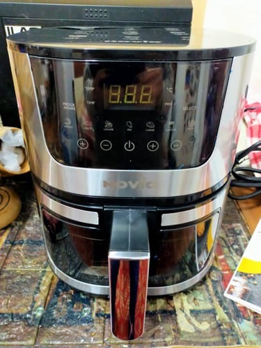 Customer photo review of Air Fryer Novio Grill & Fry