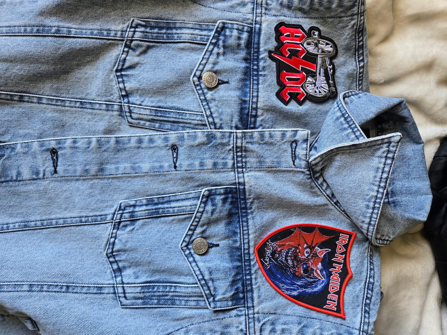 Customer photo review of Iron Maiden - Purgatory - Patch