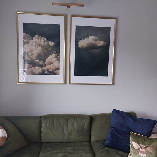 Customer photo review of Vintage Cloud Print