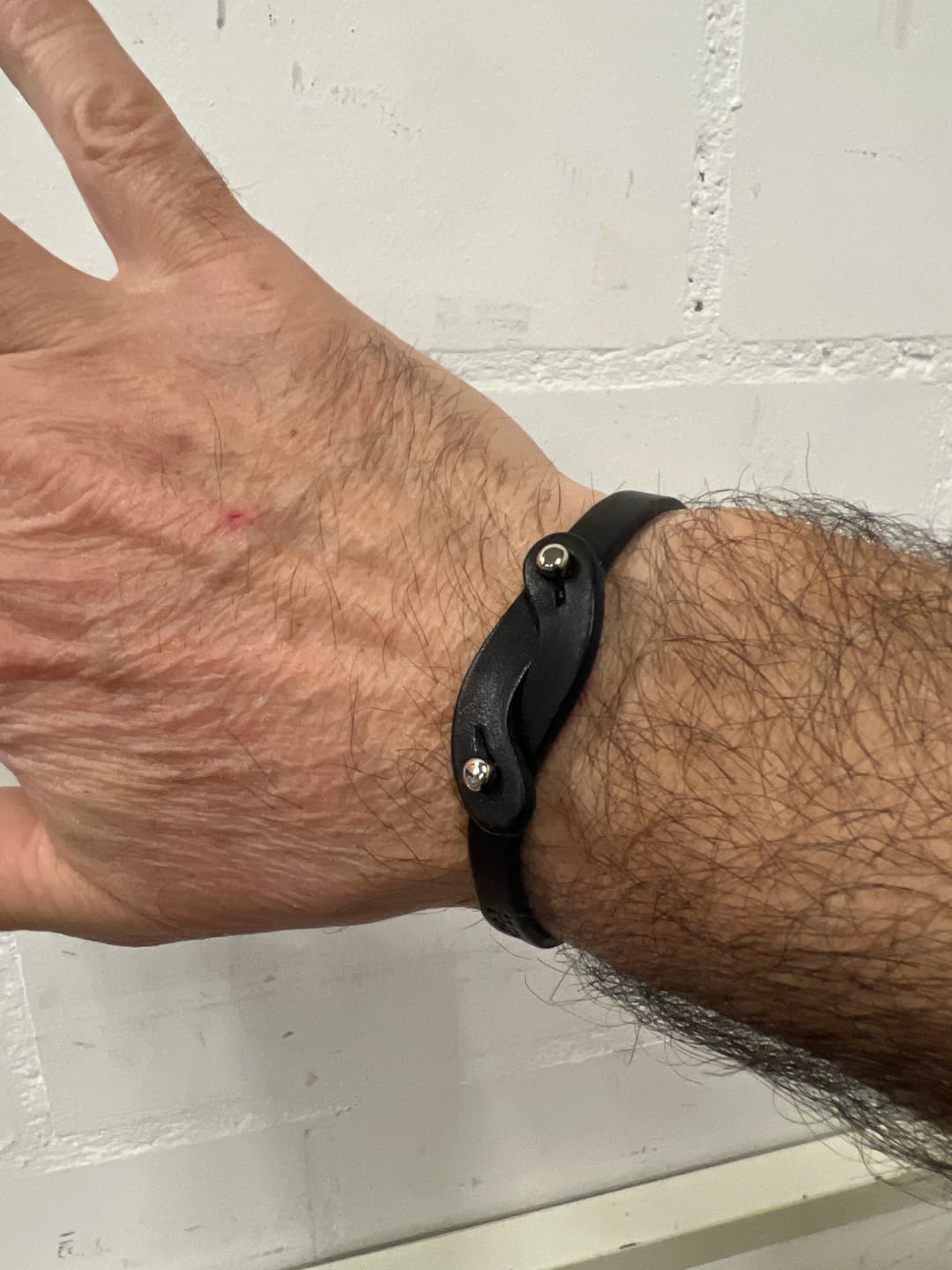 Customer photo review of Bracciale pelle Noi Tulsi
