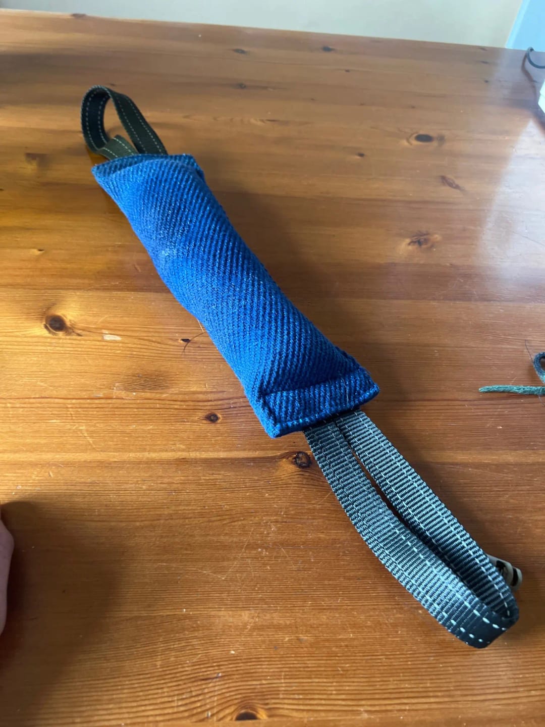 Customer photo review of Dog Tug Toy Interactive Training Toys For Large And Small Dogs