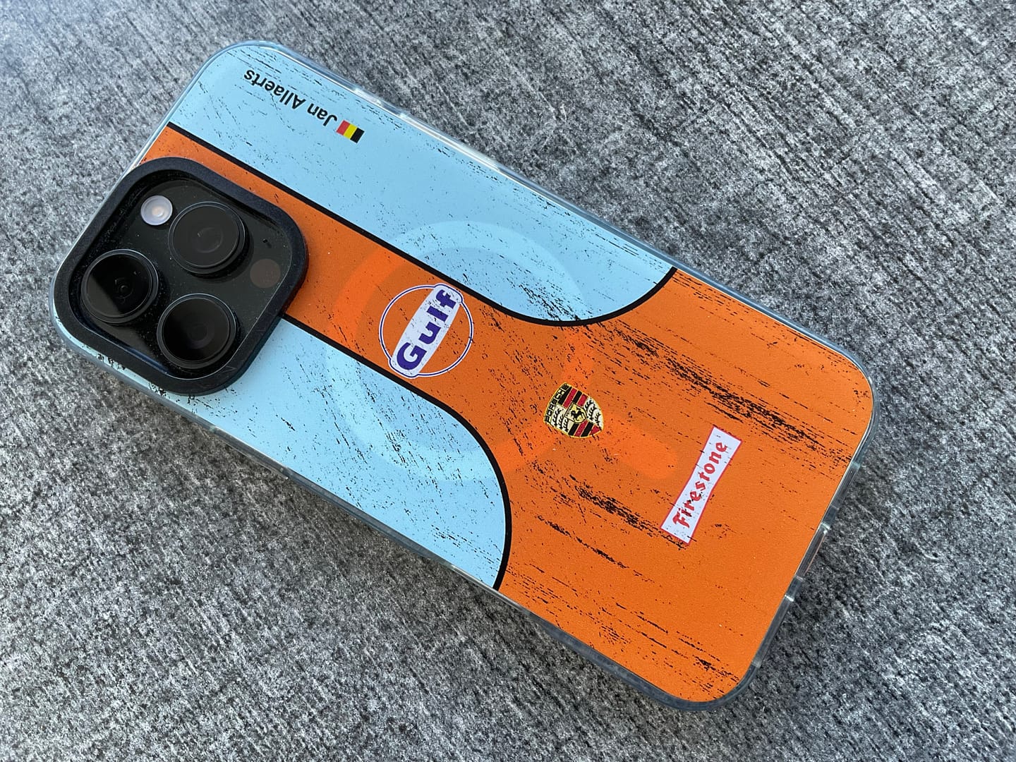 Customer photo review of 917K #20 Gulf 24h LM 1970 Livery - Individuelle Handyhülle für iPhone