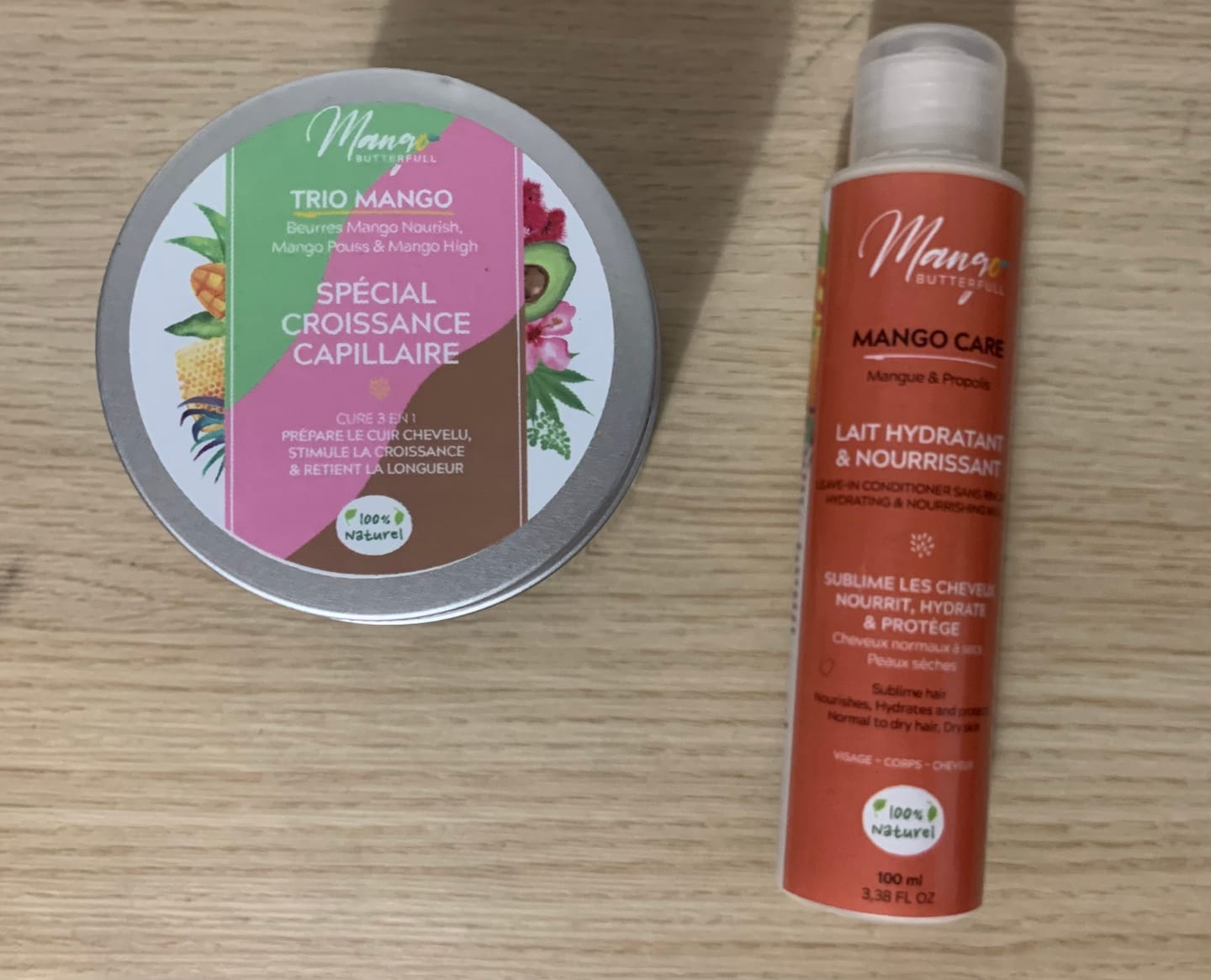 Customer photo review of Lait hydratant et nourrissant - CARE