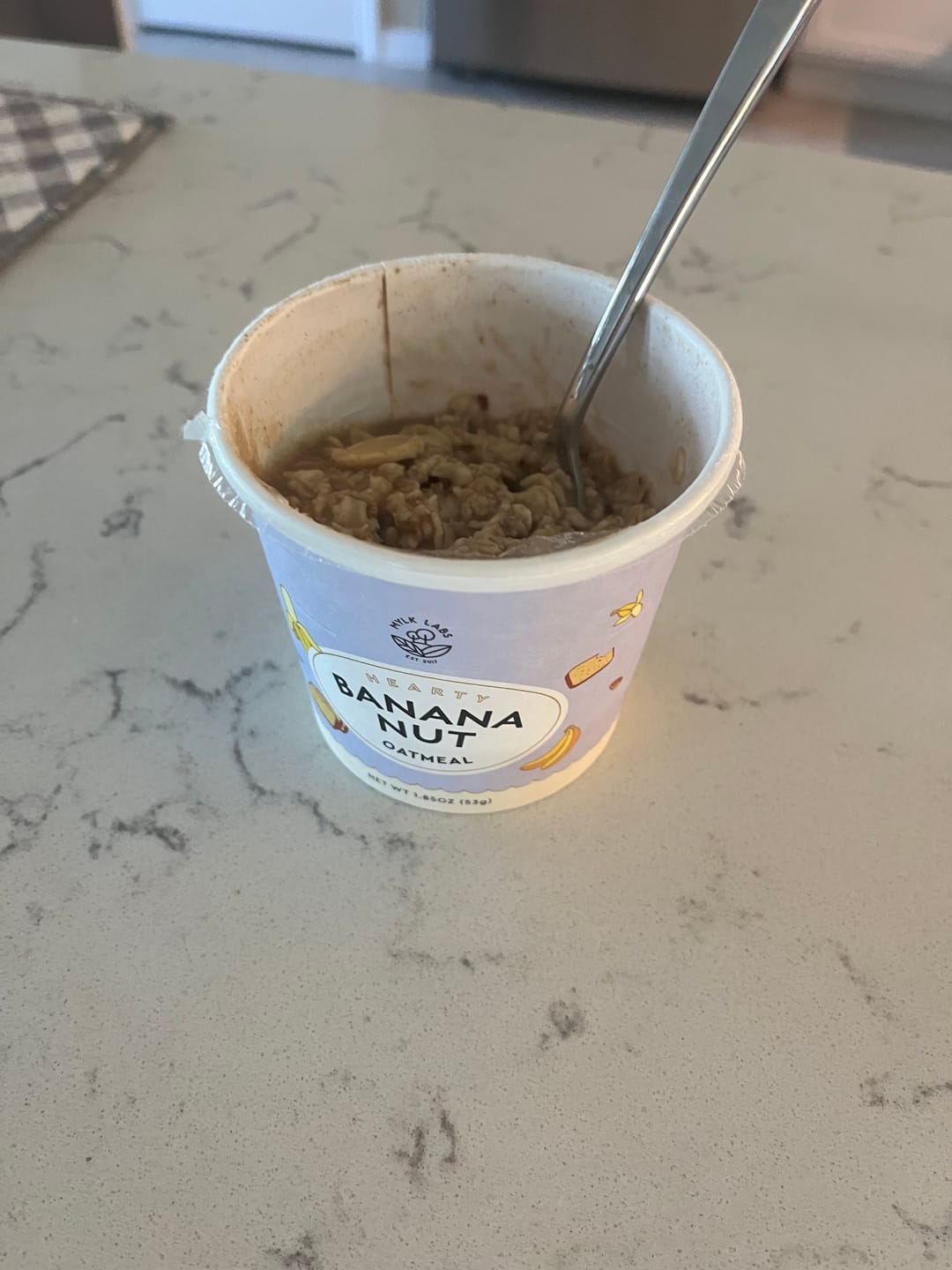 Customer photo review of Banana Nut Oatmeal