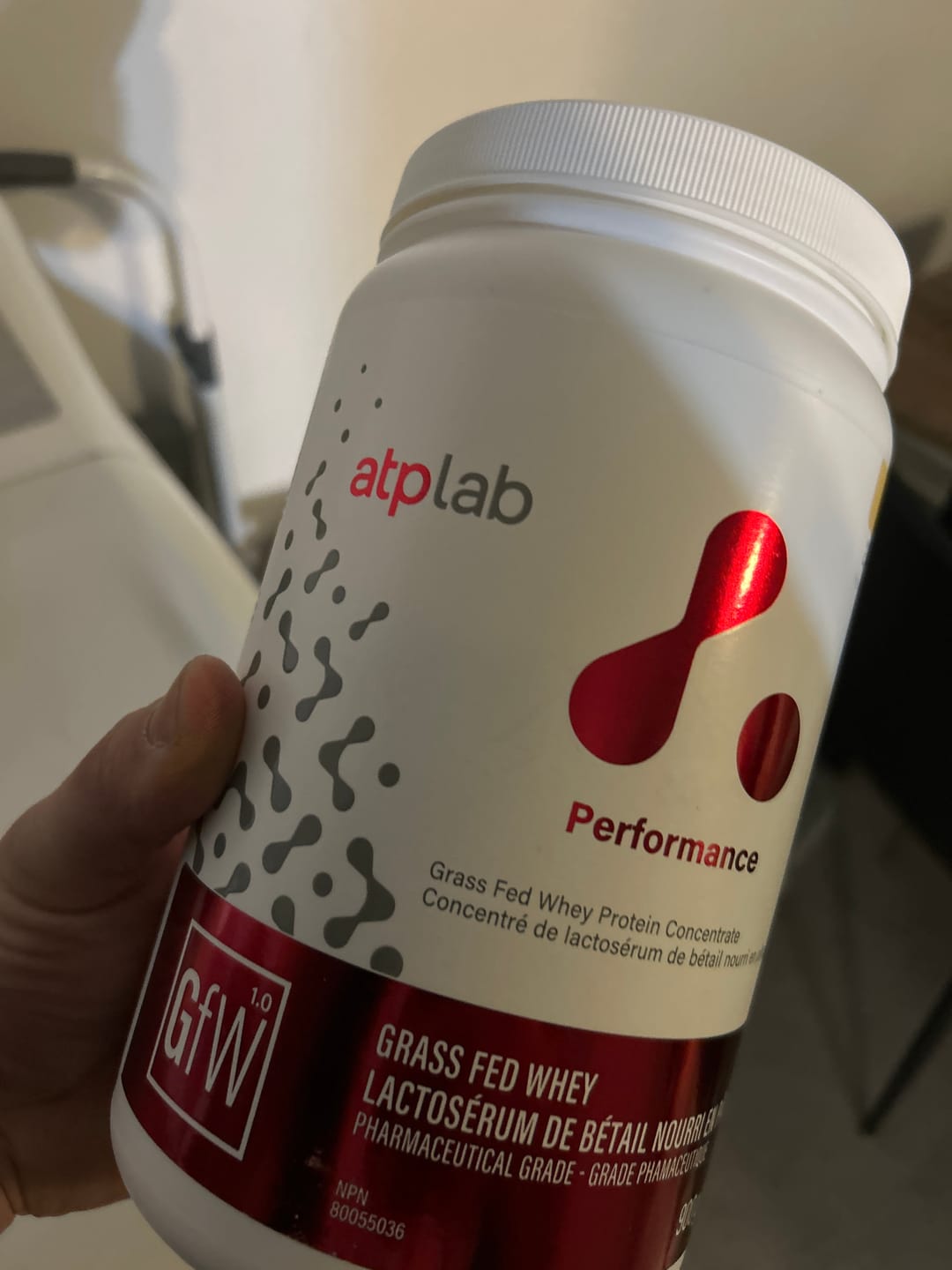Customer photo review of ATP LAB - Grass Fed Whey 900g